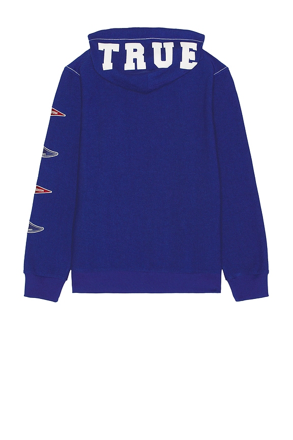 view 2 of 5 SWEAT À CAPUCHE in Mazarine Blue