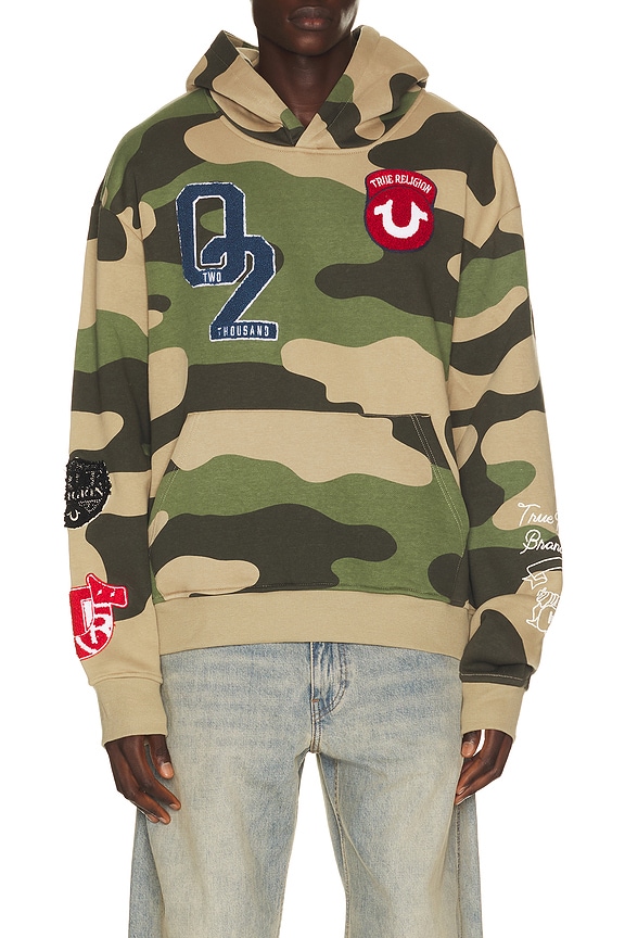 view 2 of 6 SWEAT À CAPUCHE NA in Mills Camo