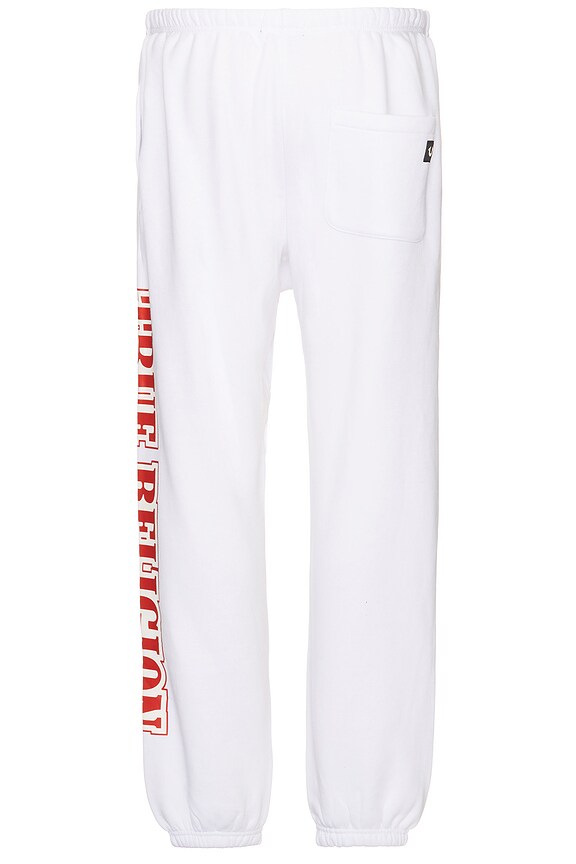 view 2 of 6 Exaggerated Icon Jogger in Optic White