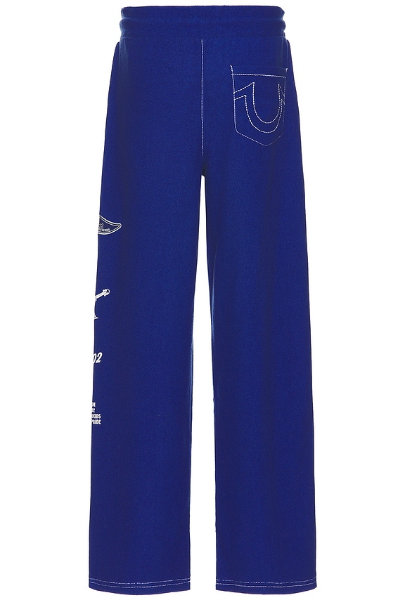 view 2 of 7 PANTALON SWEAT in Mazarine Blue