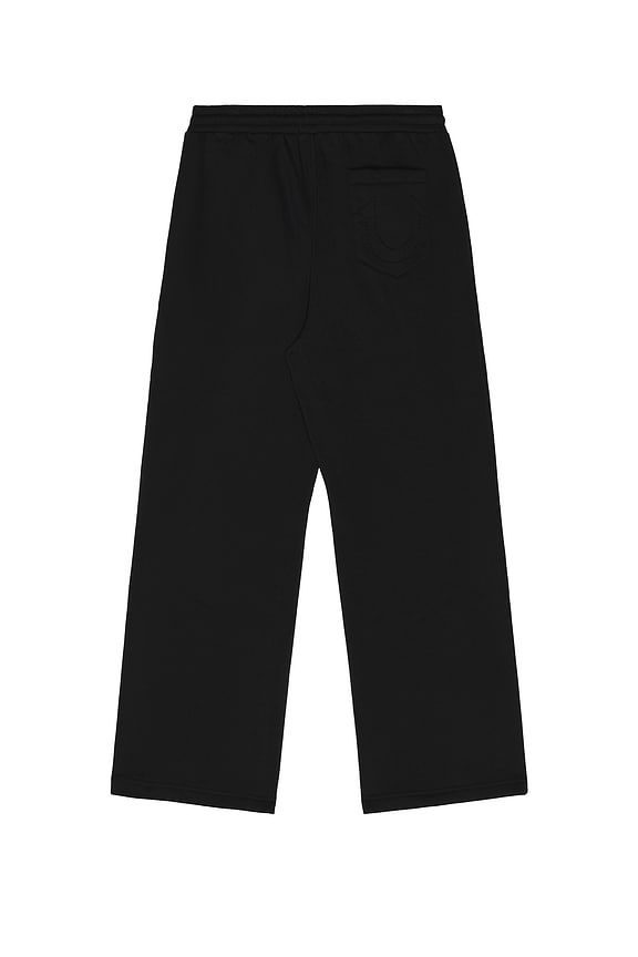 view 2 of 6 CALÇA DE MOLETOM LARGAS HS in Jet Black