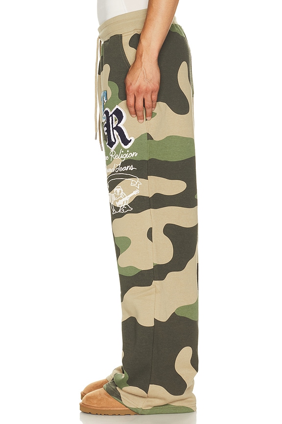 view 2 of 6 Logo Patch Baggy Sweats in Mills Camo