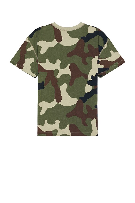 view 2 of 3 T-SHIRT in Green Camo