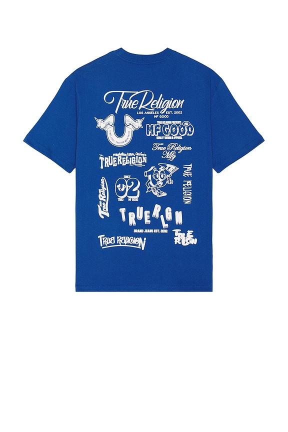 view 1 of 3 티셔츠 in Galaxy Blue