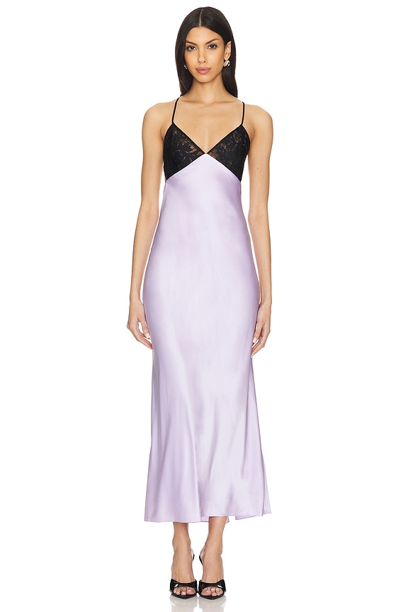 view 2 of 4 BIAS 미디 원피스 in Icy Lilac