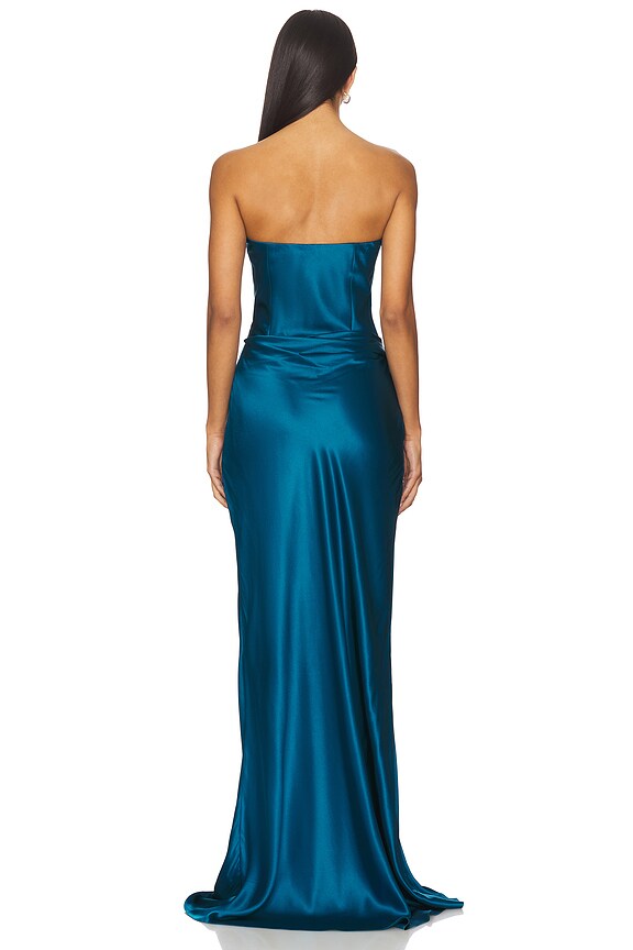 Cowl Bustier Gown