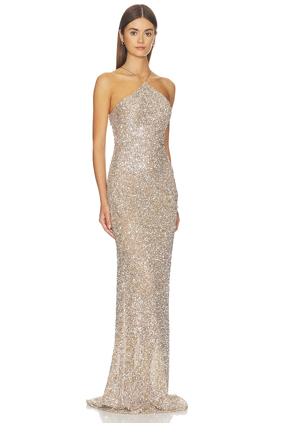 view 2 of 4 Diamond Gown in Hologram