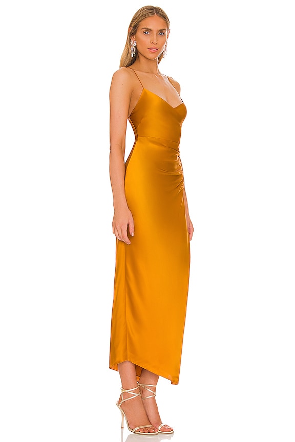 view 2 of 3 STRAPPY 원피스 in Turmeric