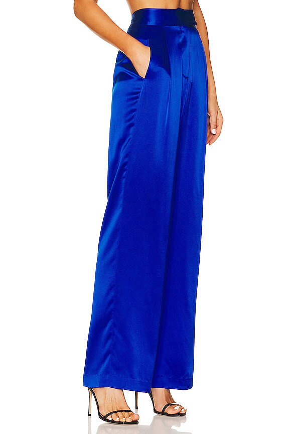 view 2 of 4 PANTALÓN VAQUERO PIERNA ANCHA in Sapphire