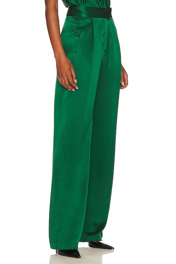 view 2 of 4 PANTALÓN VAQUERO PIERNA ANCHA in Pine