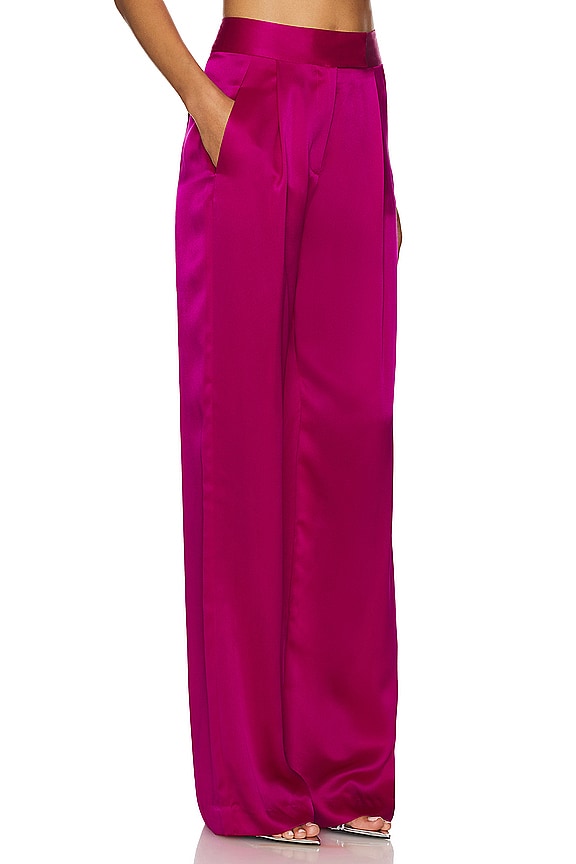 view 2 of 4 WIDE LEG 바지 in Orchid