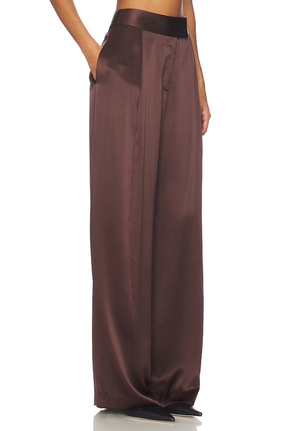 view 2 of 6 PANTALÓN PIERNA ANCHA in Cocoa