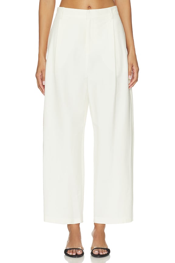 view 1 of 6 Pintuck Trouser in Cream