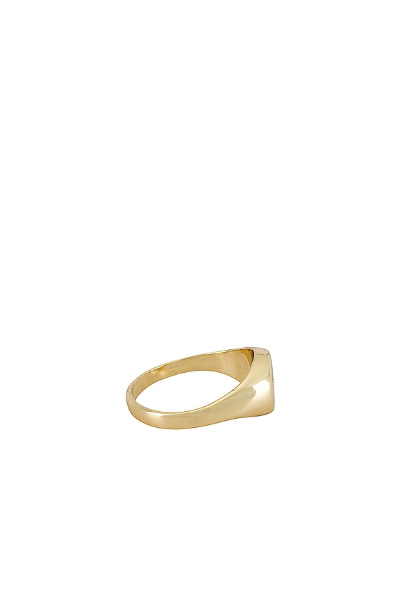 view 2 of 3 Signet Ring in Gold