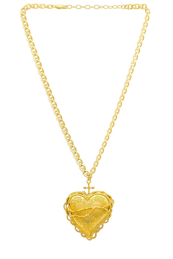The M Jewelers NY X Mirror Palais Heart Of Thorns Necklace in Gold ...