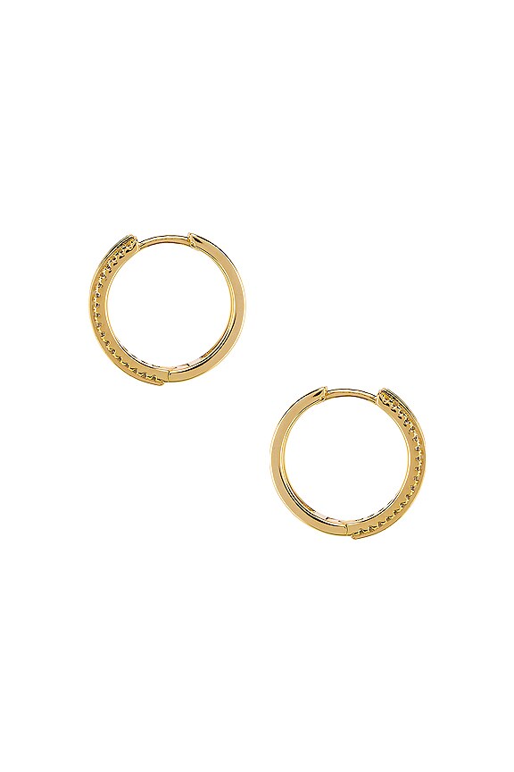 view 2 of 3 The Three Row Rainbow Earring in Multi