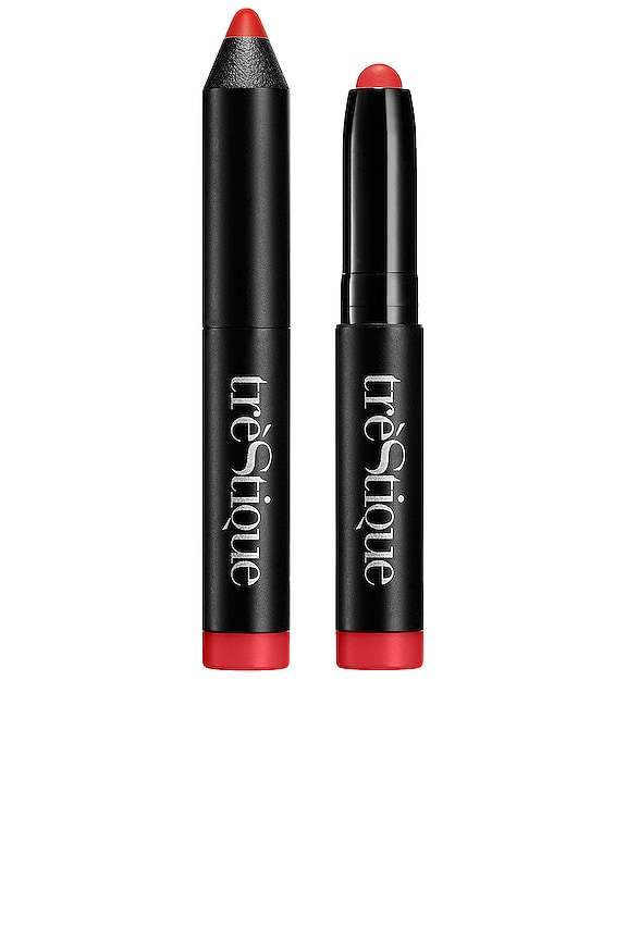 view 2 of 2 Mini Lip Crayon in Chile Red