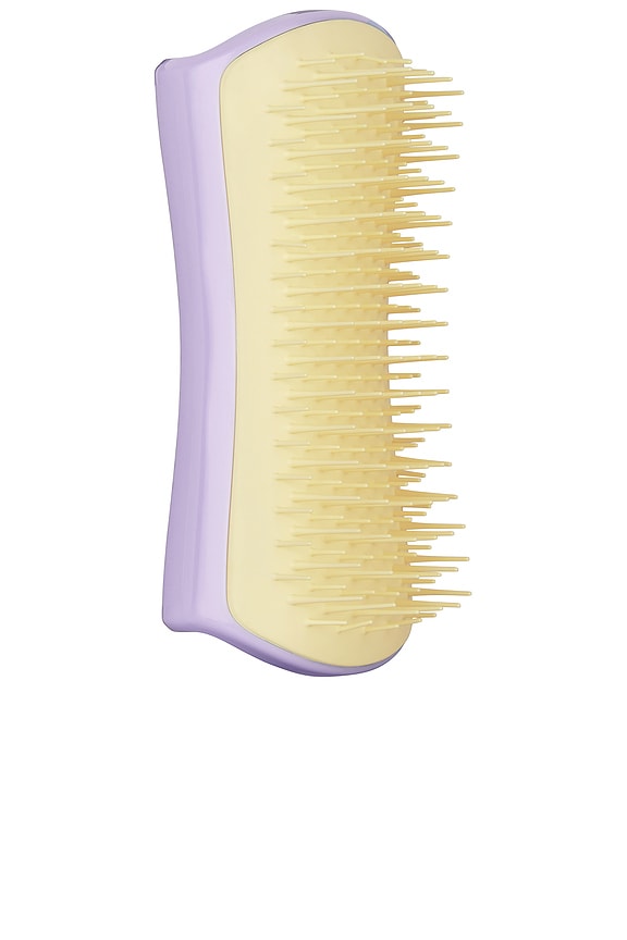 view 2 of 4 CEPILLO PARA PERROS SMALL DETANGLING DOG GROOMING BRUSH in Lilac & Yellow