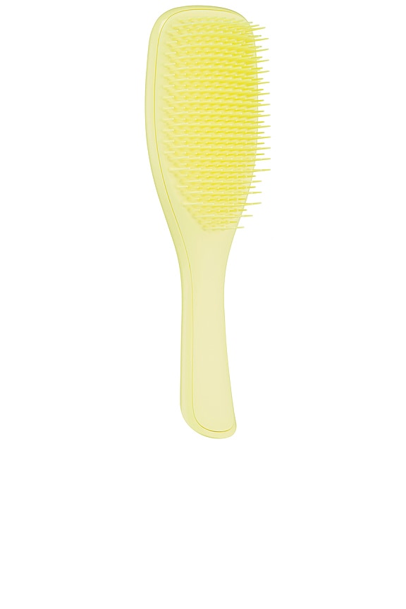 view 2 of 3 The Plant Brush For Naturally Curly Hair in Pastel Lemon
