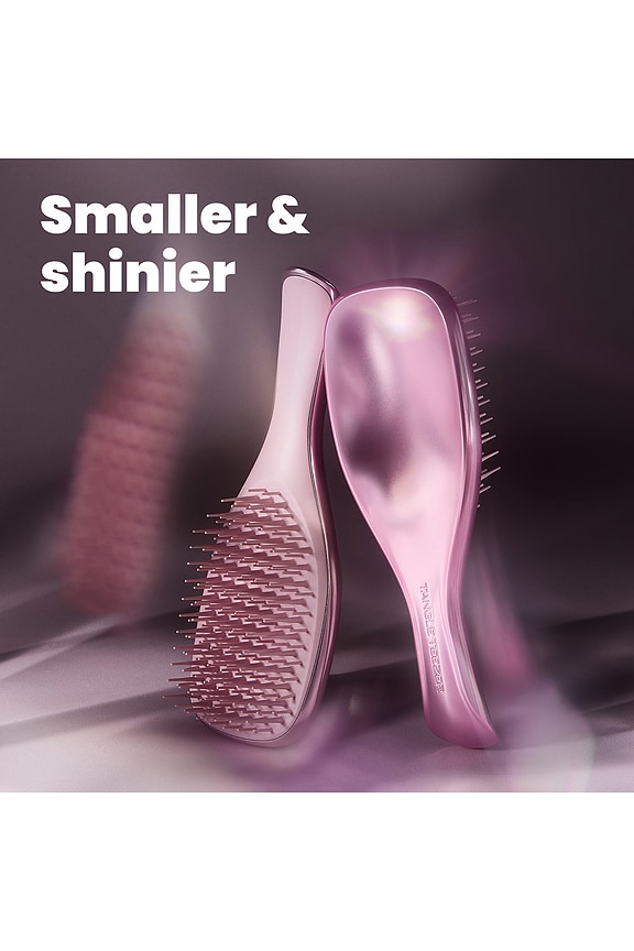 view 2 of 8 The Mini Chrome Ultimate Detangler in Satin Pink