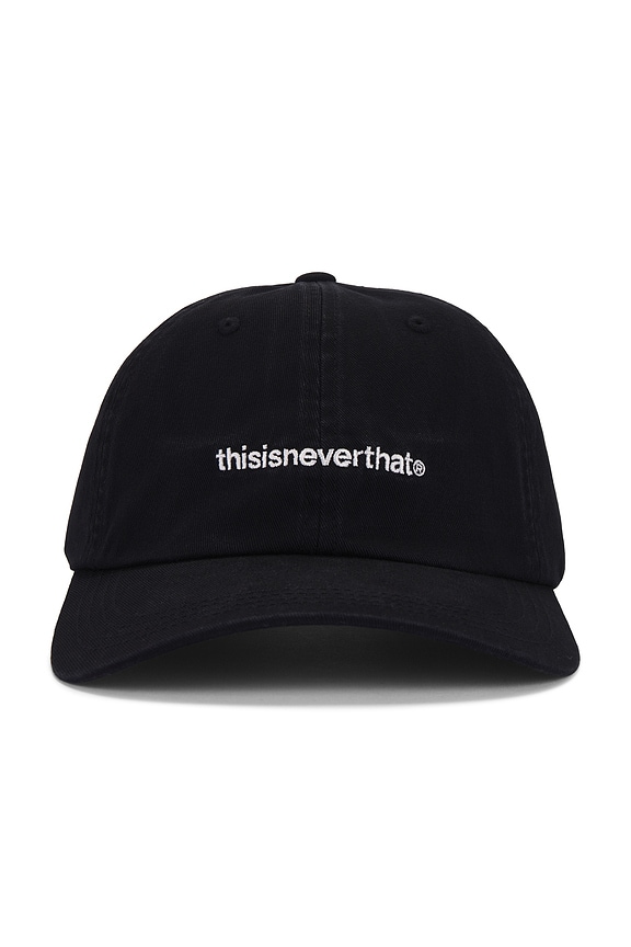 view 1 of 2 T Logo Cap in Black