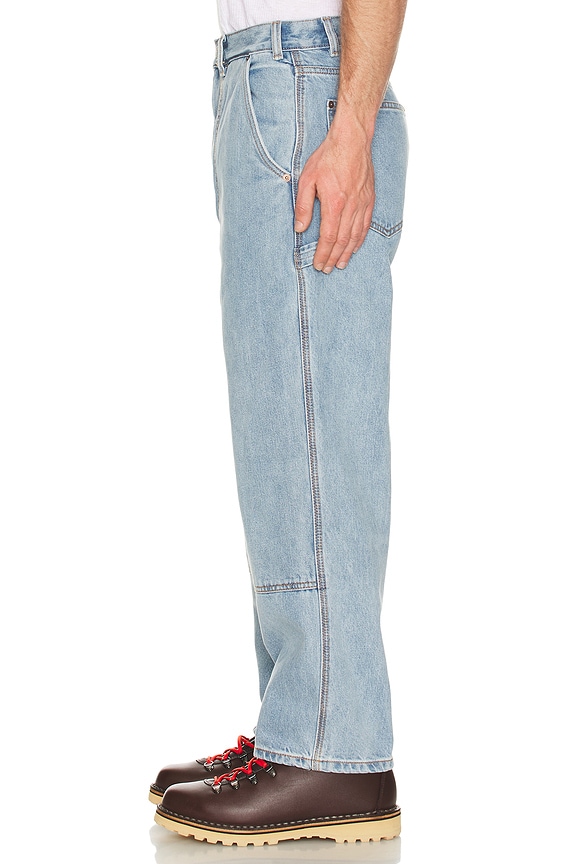 view 2 of 4 PANTALÓN DE CARPINTERO in Washed Blue