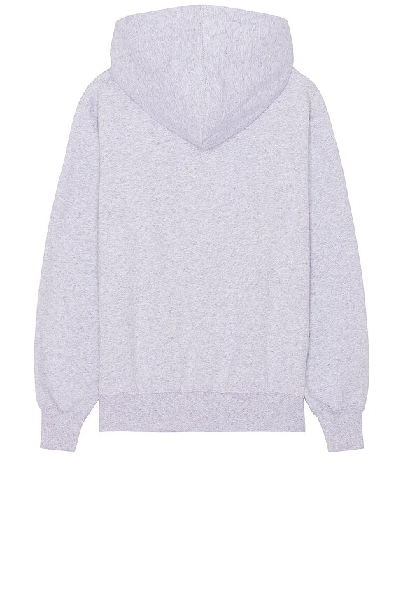 view 2 of 3 T-logo Hoodie in Heather Grey