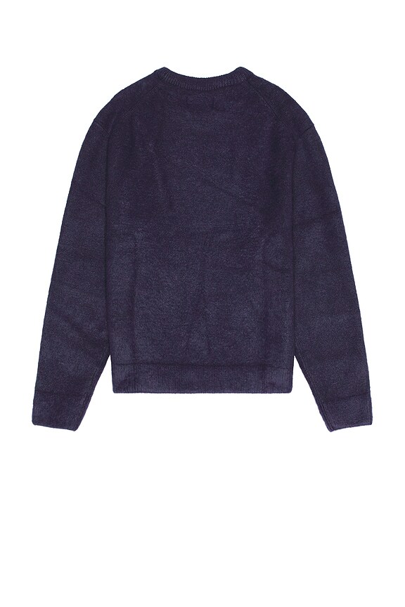 view 2 of 3 Heart Logo Knit Sweater in Purple