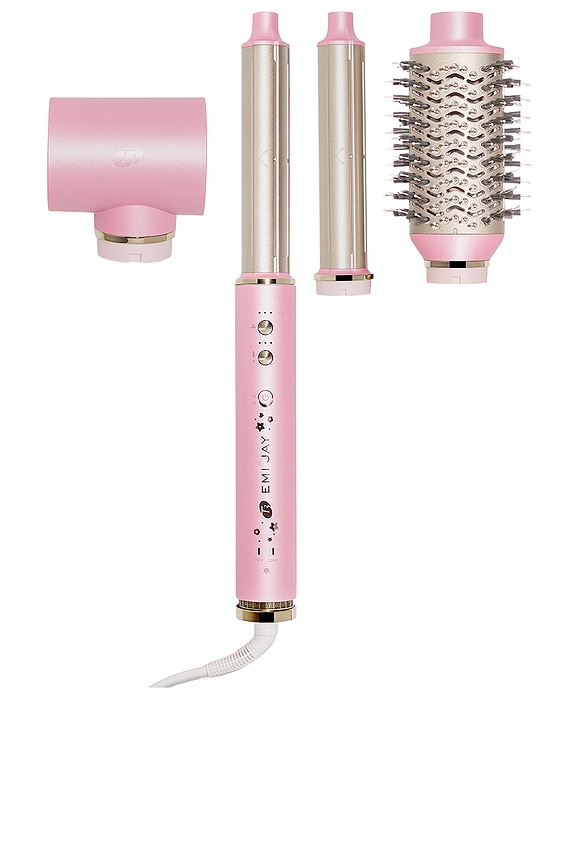 view 1 of 9 T3 X Emi Jay Aire 360 Ceramic Dual Voltage Air Styler in Lychee