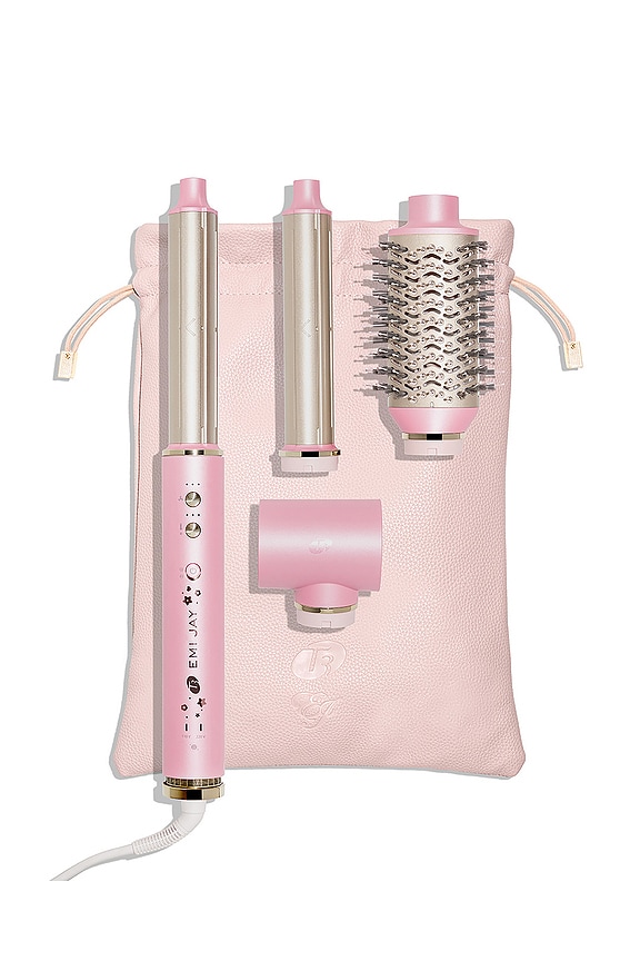 view 2 of 9 T3 X Emi Jay Aire 360 Ceramic Dual Voltage Air Styler in Lychee