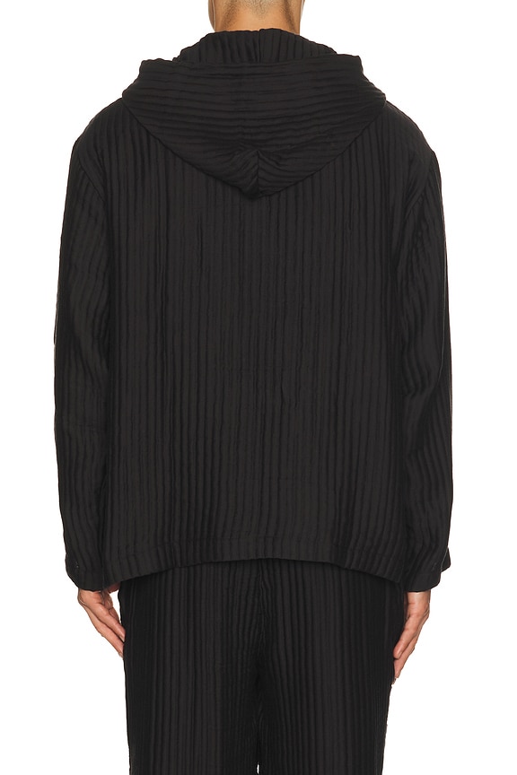 view 2 of 4 후디 in Aircloud Black