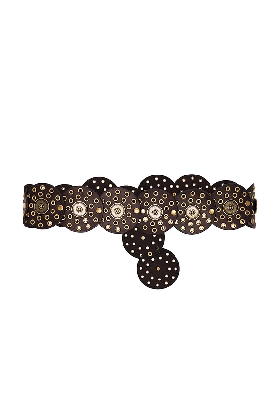view 2 of 3 Rhapsody Disc Belt in Dark Brown