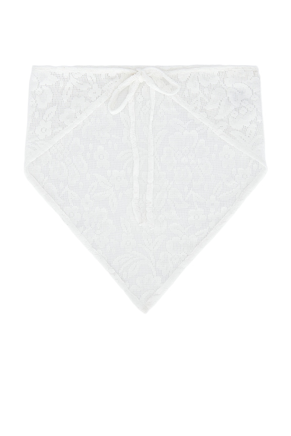 view 2 of 2 ÉCHARPE DASHA in White