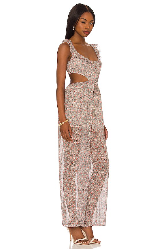 view 2 of 3 Tatum Jumpsuit in Julian Floral in Jullian Floral