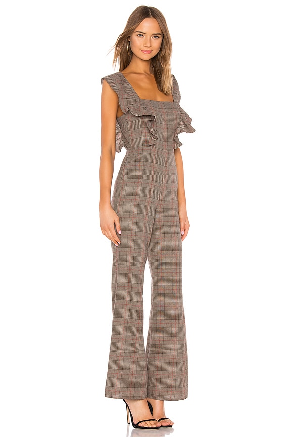 view 2 of 3 PIPER 점프수트 in Classic Brown Plaid