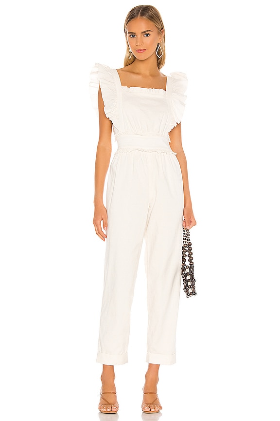 Tularosa Ames Jumpsuit in Ivory | REVOLVE