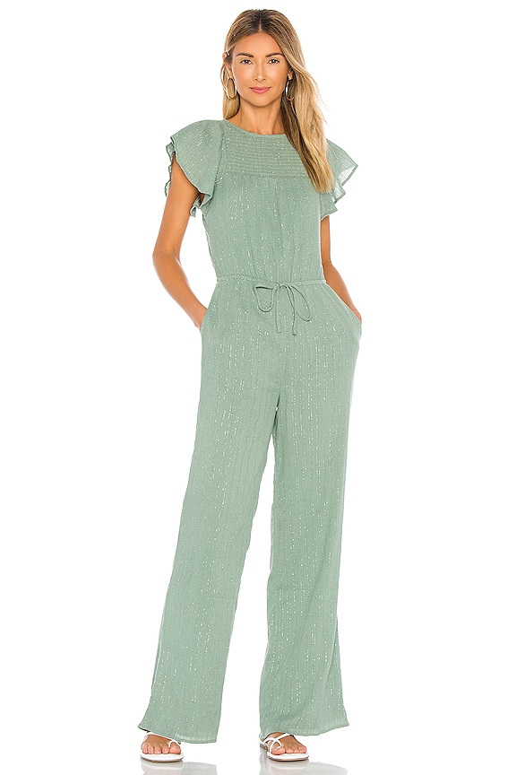 view 1 of 4 Esme Jumpsuit in Sage Green