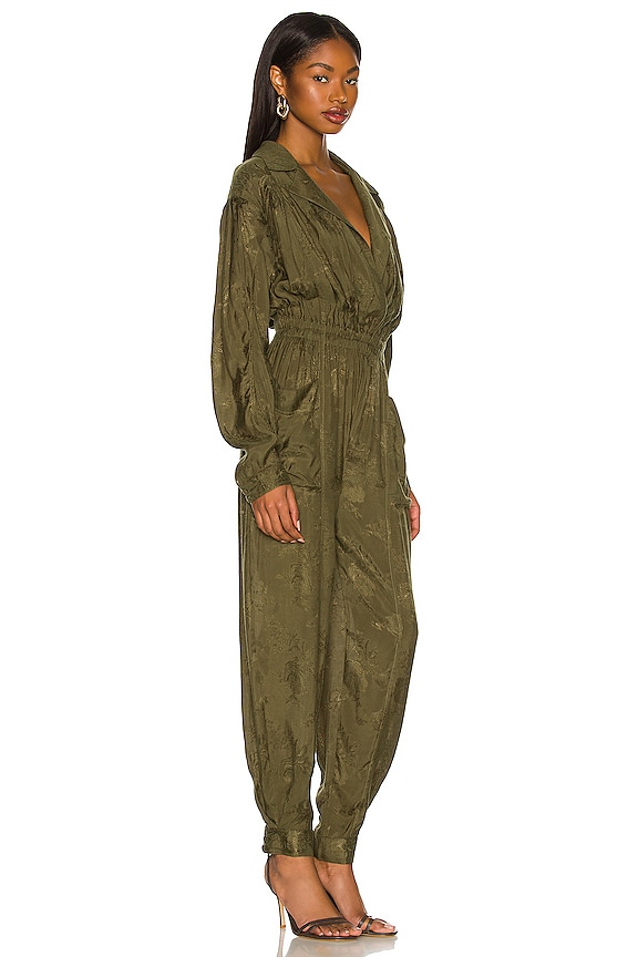 view 2 of 4 Marley Jumpsuit in Olive Green
