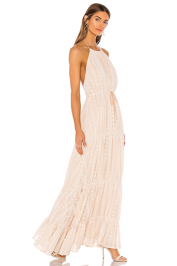 view 2 of 4 ROBE MARTINA in Nude & White