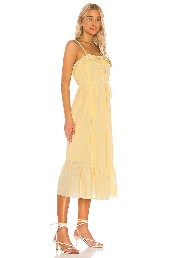 view 2 of 3 Sofina Dress in Spring Yellow