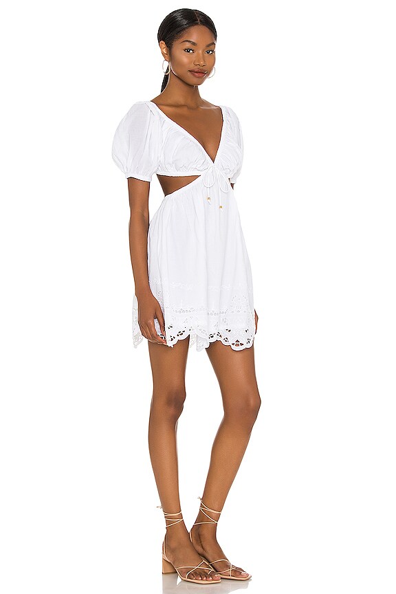 view 2 of 3 Colleen Mini Dress in White