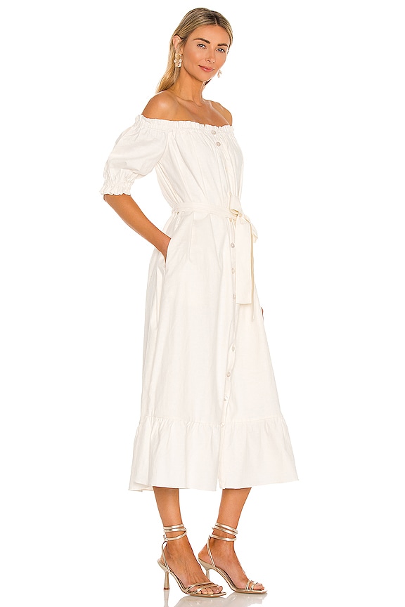 view 2 of 3 KAMI ミディ丈ドレス in Ivory