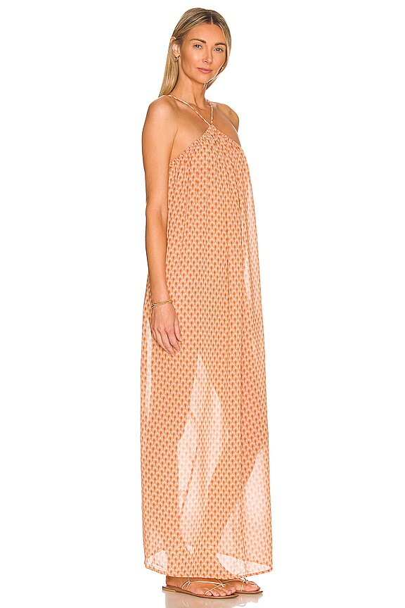 view 2 of 3 Kordova Maxi Dress in Orange Shells