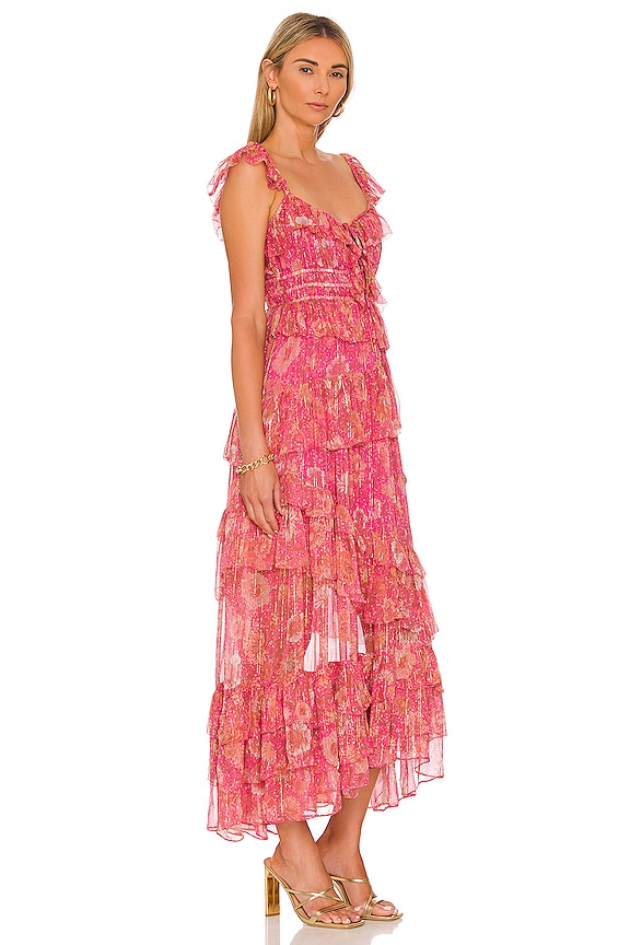 view 2 of 4 MAXIVESTIDO CORINNE in Mara Batik Floral