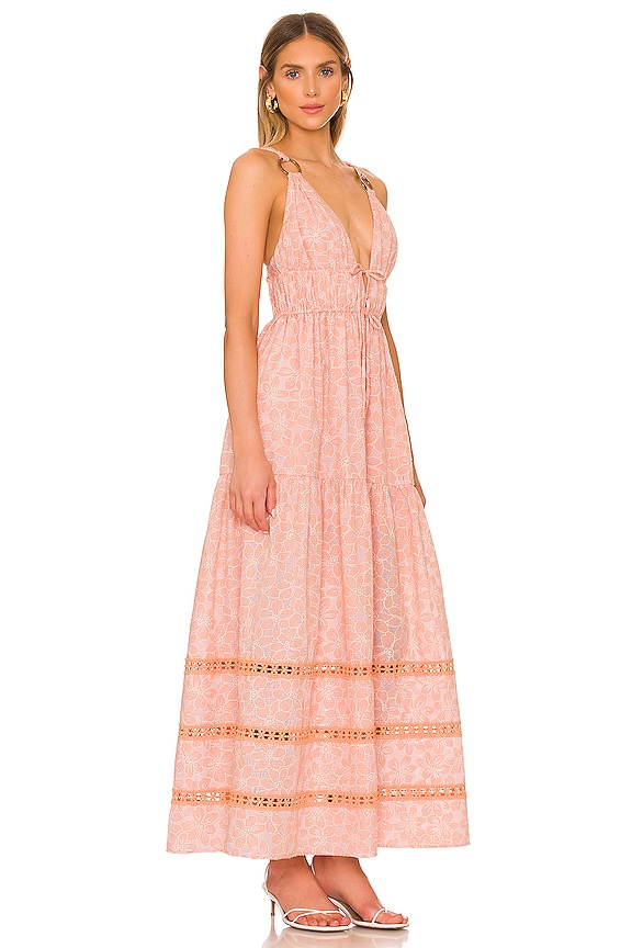 view 2 of 3 Draya Maxi Dress in Peach Whip