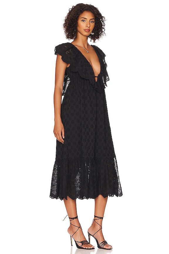view 2 of 3 James Midi Dress in Black