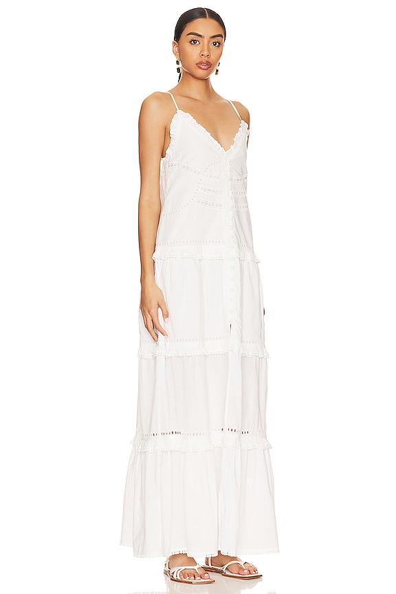 view 2 of 3 Lucy Maxi Dress in White
