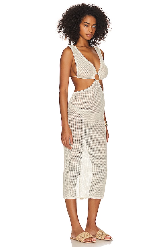 view 2 of 3 Caliope Midi Dress in Natural