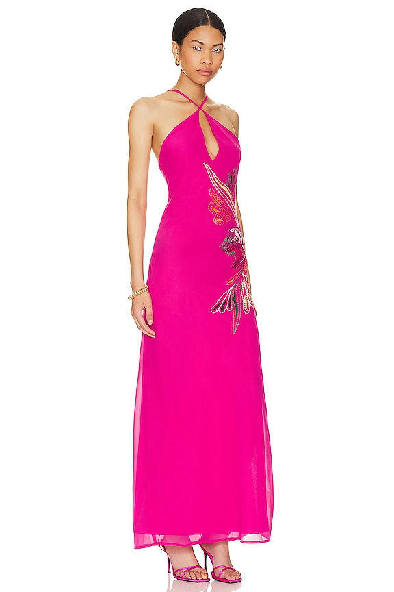 view 2 of 5 VESTIDO CAMILLA in Pink Yarrow