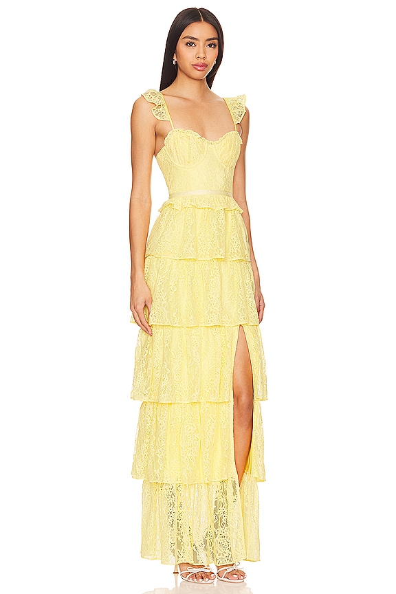 view 2 of 3 Cantini Maxi Dress in Yellow